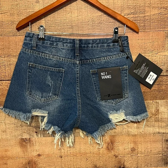 🌻 DenimX CutOff Distressed size XL Women’s Shorts - Picture 9 of 14